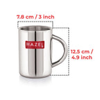 Stainless Steel Double Wall Tea Coffee Mug, 420 ML