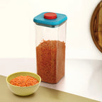 Airtight Plastic Food Storage Jar – 1600 ML, Blue