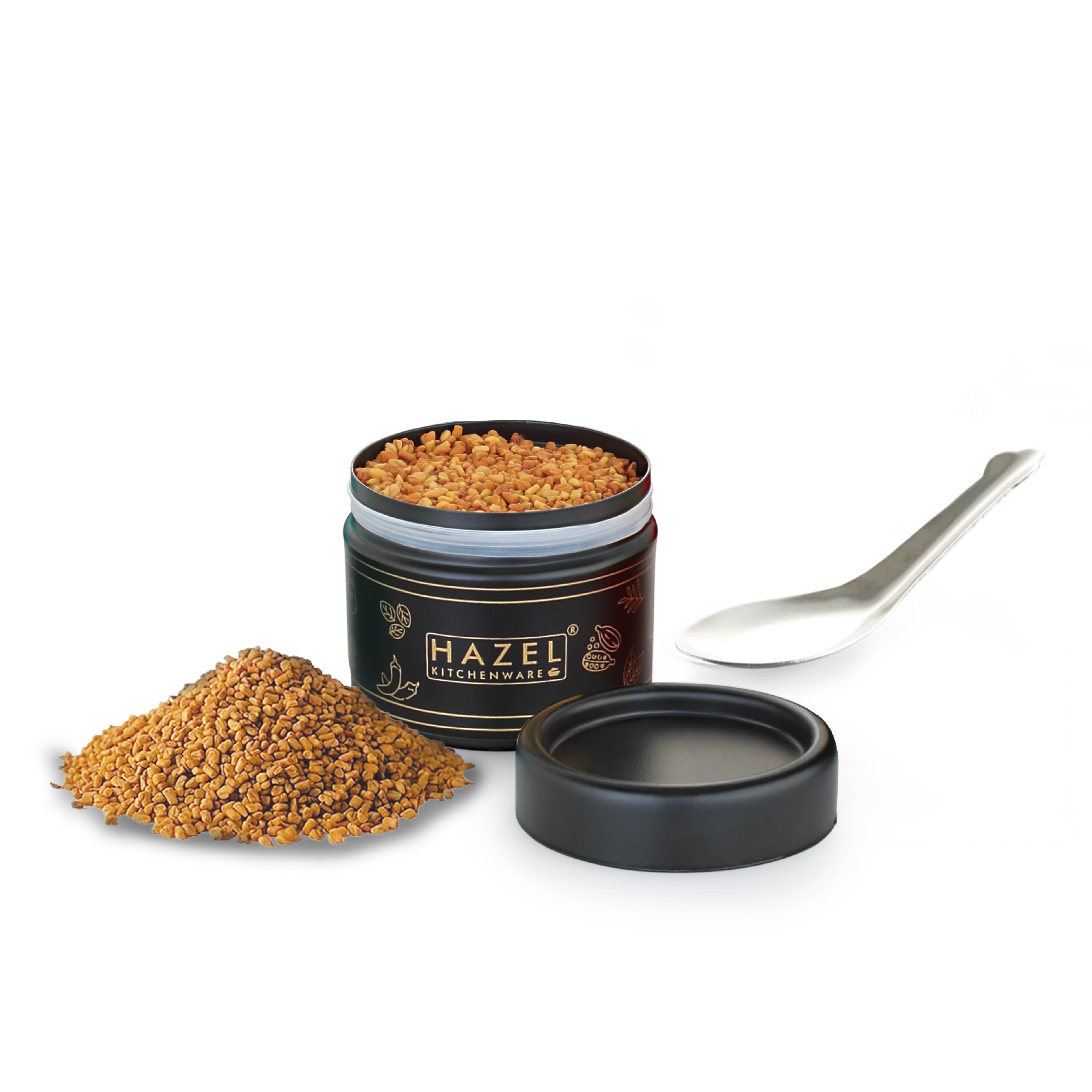 Mukhwas Masala Container with Spoon, Dry Fruit Storage Box