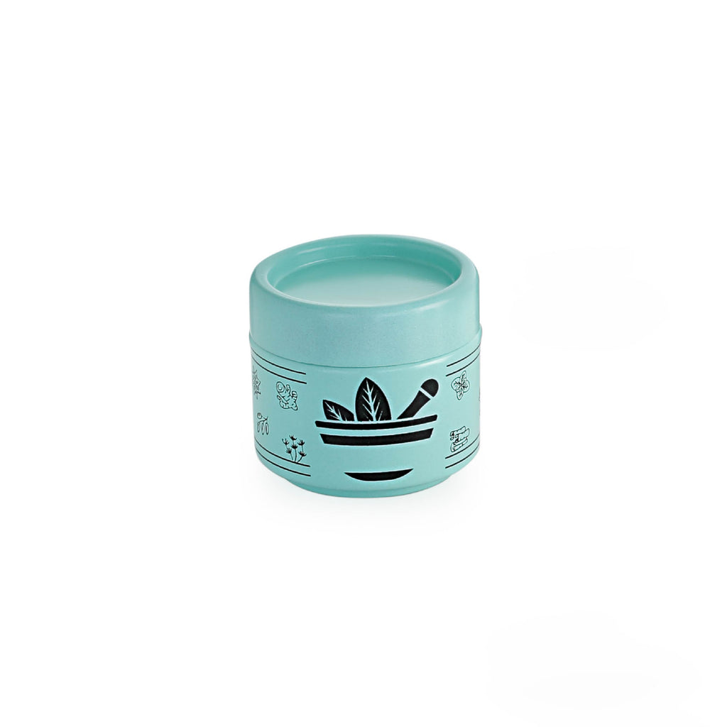Masala Container with Spoon – Sky Blue
