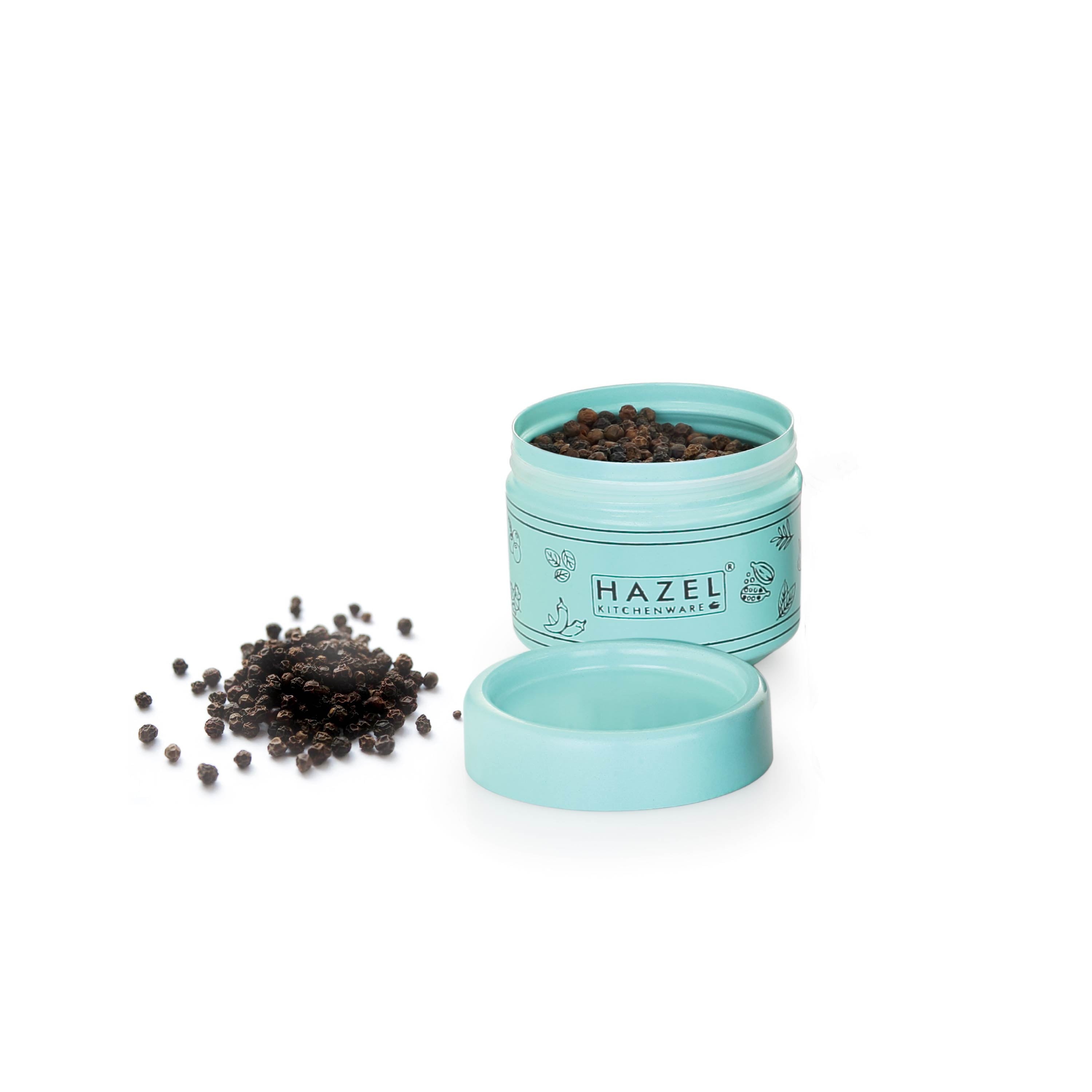 Masala Container with Spoon – Sky Blue