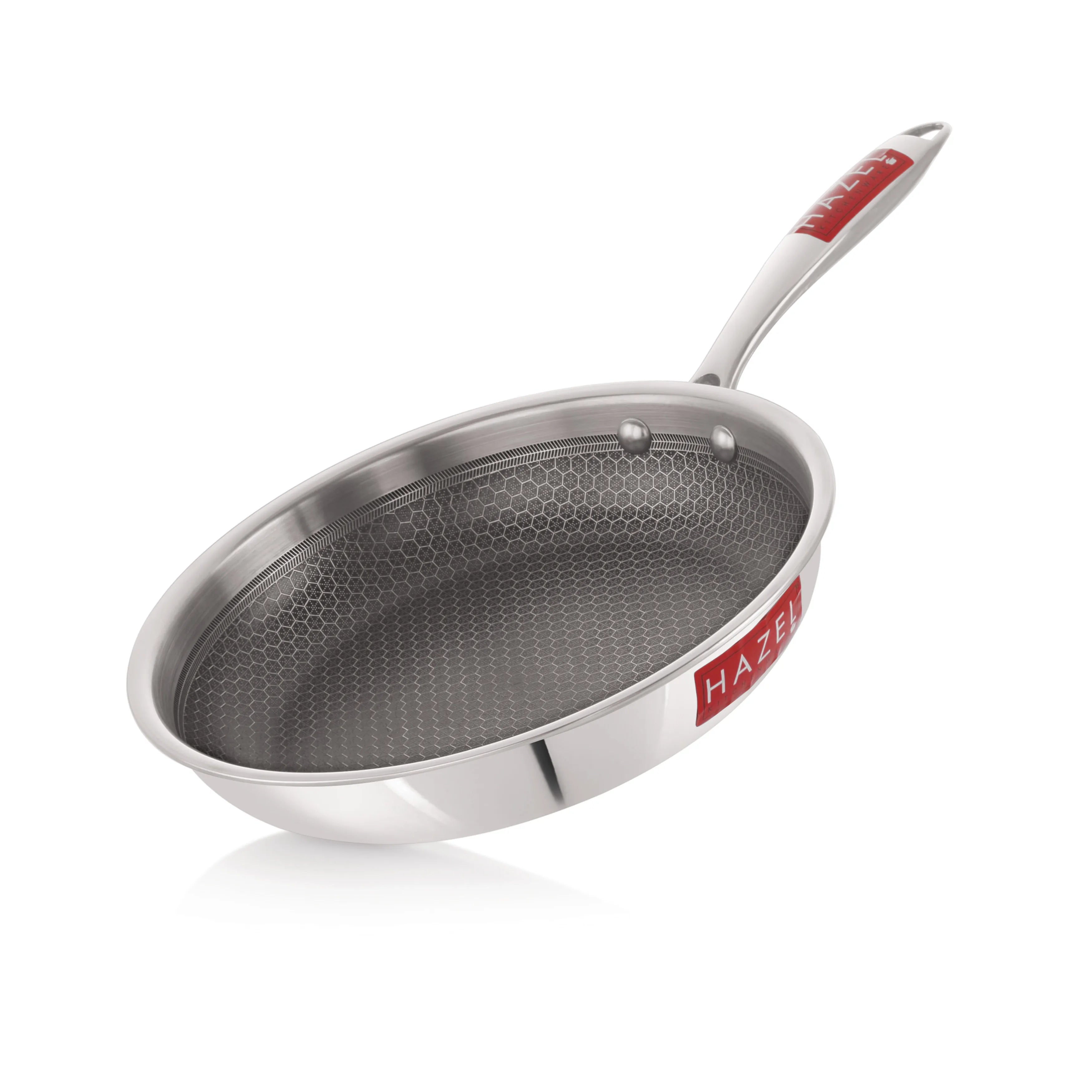 Honeycomb Triply Non-Stick Fry Pan – 22 cm, 1 L