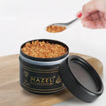 Mukhwas/Masala Container with Spoon – Black