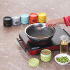 Spice/Masala Container with Spoon – Light Green