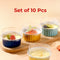 Round Aluminium Foil Container for Muffin & Pudding – 110 ML (Set of 10)