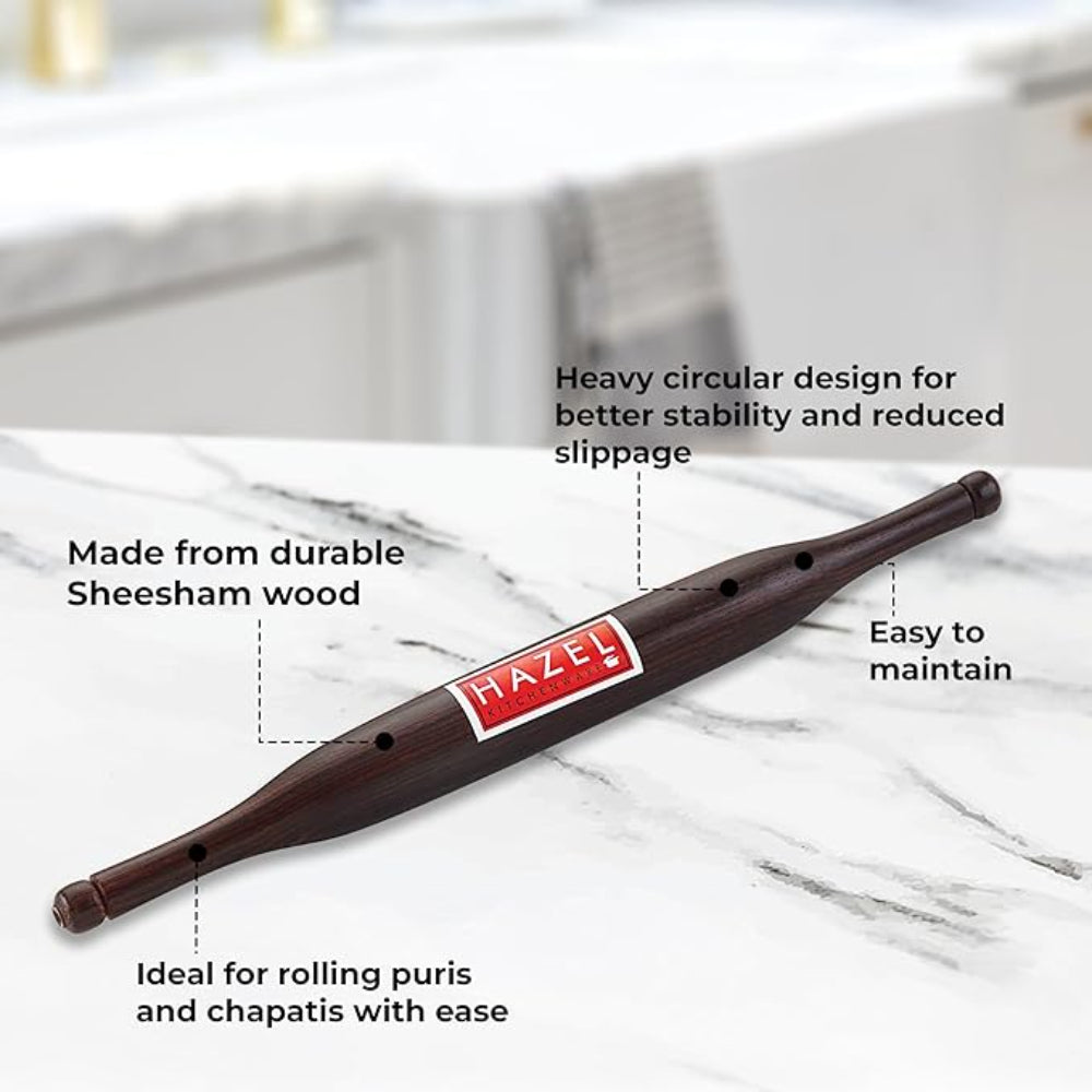 Wooden Rolling Pin, 35cm