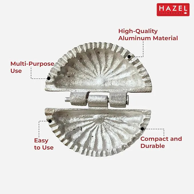 Aluminium Gujiya/ Karanji Maker Press Mould