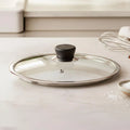 Glass Lid with Steel Rim for Honeycomb Cookware– 22 cm