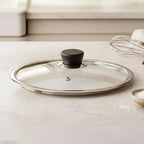 Glass Lid with Steel Rim for Honeycomb Cookware– 22 cm