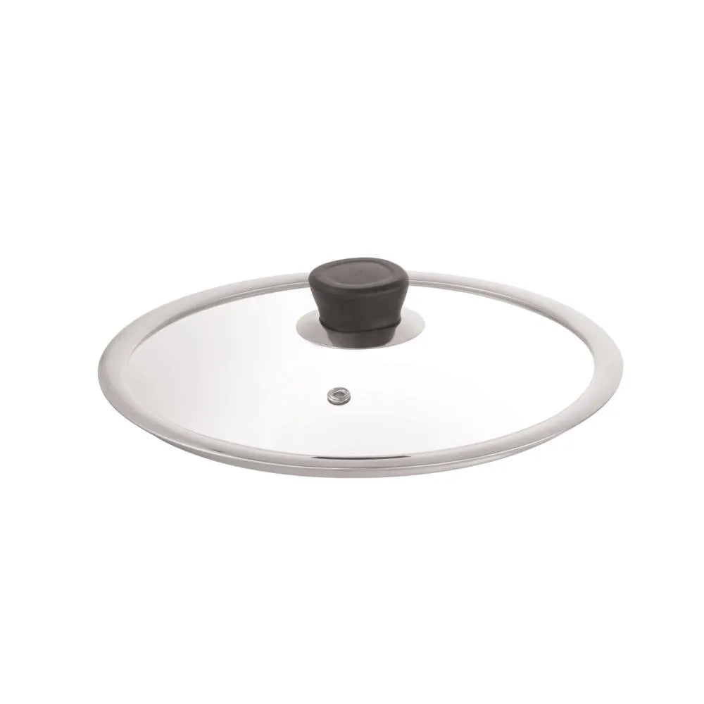 Glass Lid with Steel Rim for Honeycomb Cookware– 22 cm