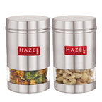 Transparent Kitchen Container Set – 1700 ML (Set of 2)