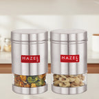 Transparent Kitchen Container Set – 1700 ML (Set of 2)