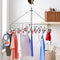 Stainless Steel Hanger - 25 Clips With Plastic Grip