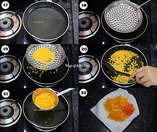 Stainless Steel  Boondi Maker Jhara - Medium