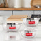 Stainless Steel Mixing Bowl Set of 3, 350 ML, 550 ML, 770 ML