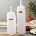 Plastic Chutney/Sauce Squeeze Bottle with Cap Set of 2, 610 ML, 760 ML