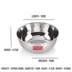 Steel Bowl/ Katori Set of 6, Medium