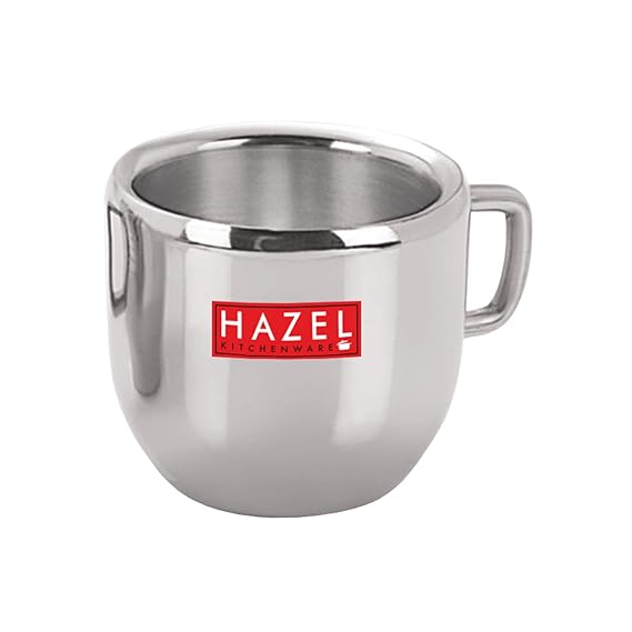 Small Stainless Steel Green Tea Cute Cup Set Of  6 | 100 ML Each