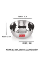 Stainless Steel Bowl / Vati 200 ML