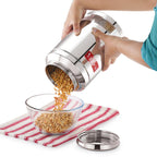 Transparent Airtight Steel Storage Jar – 3250 ML