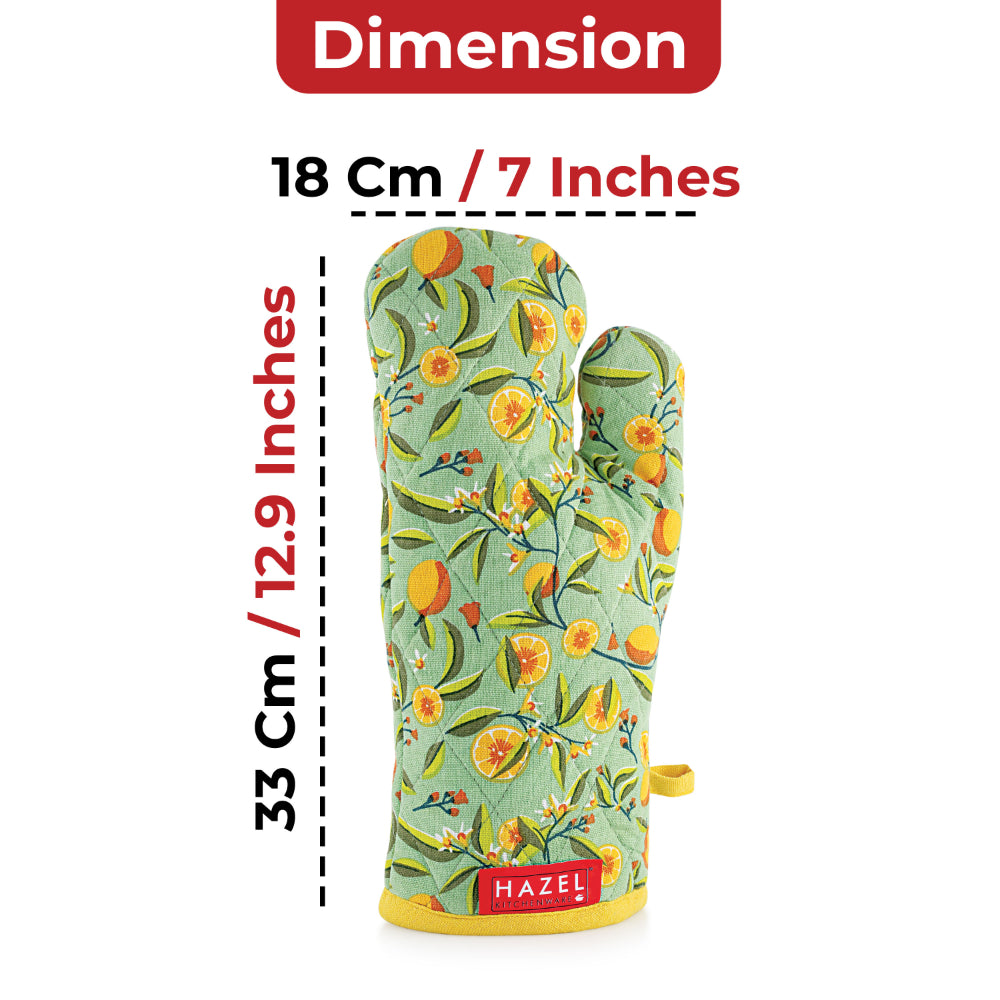 Cotton Oven Glove - Heat Resistant