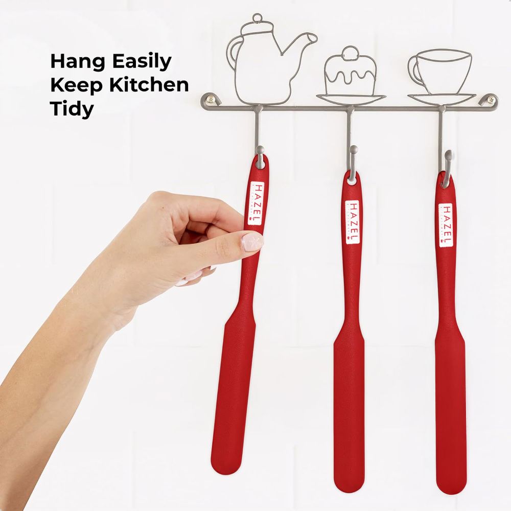Silicone Icing Knife Scrapper – Red