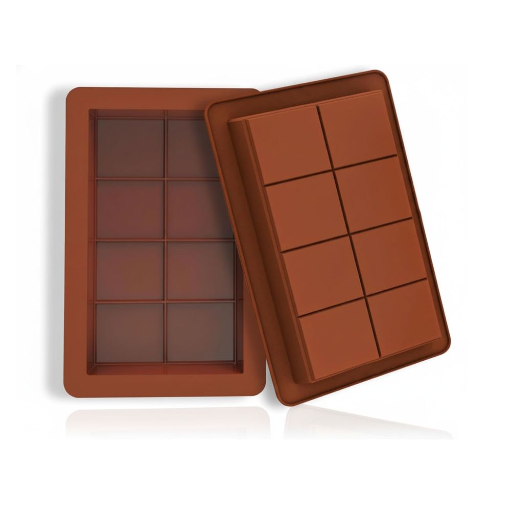 Silicone Small Kunafa Chocolate Bar Mould – Brown