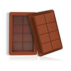 Silicone Small Kunafa Chocolate Bar Mould – Brown