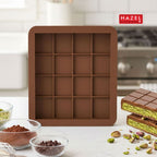 Silicone Big Kunafa Chocolate Bar Mould – Brown
