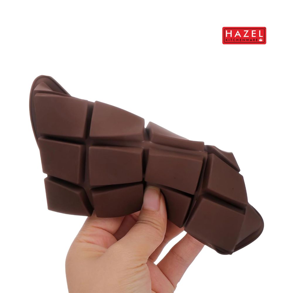 Silicone Big Kunafa Chocolate Bar Mould – Brown