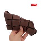 Silicone Big Kunafa Chocolate Bar Mould – Brown