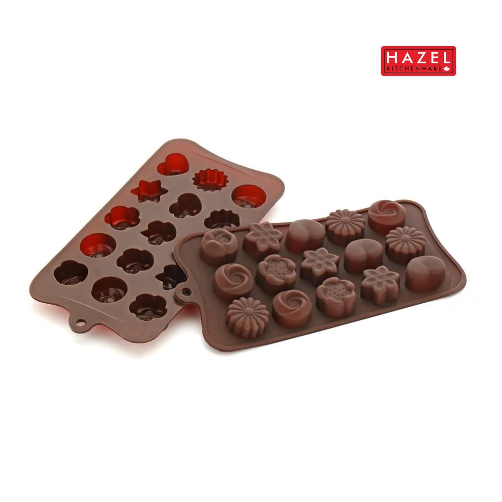 Silicone Flower Chocolate Mould – 15 Cavity