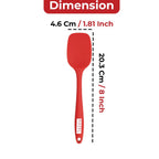 Silicone Spoonula 8 Inch – Red