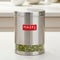 Matt Finish Transparent Steel Storage Container, 3000 ml