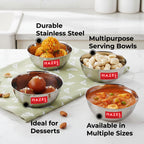 Stainless Steel Vati, 270 ML (Set of 4)