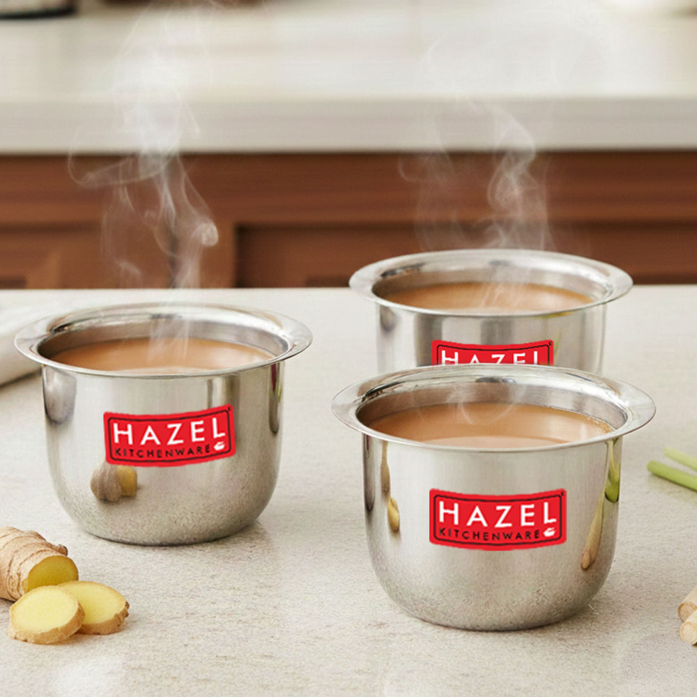 Stainless Steel Mini Tea Glass, Classic Small Chai Drinking Cups