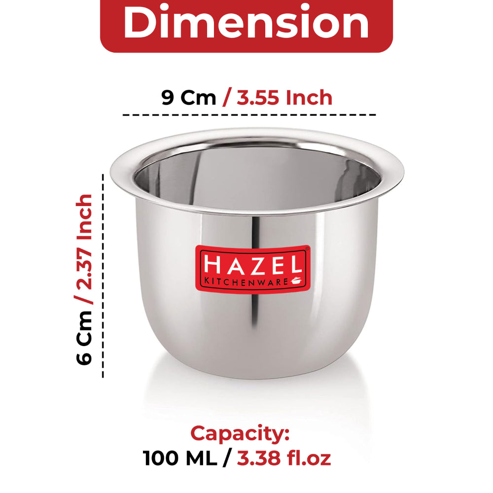 Stainless Steel Mini Tea Glass, Classic Small Chai Drinking Cups