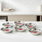 Stainless Steel Small Serving Plates - Set Of 6, 12 cm