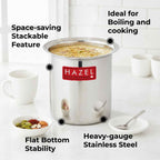 Stainless Steel Milk Pot with Lid – 3500 ML