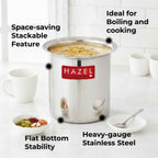 Stainless Steel Milk Pot with Lid – 5000 ML