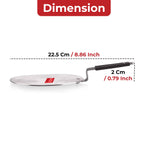 Aluminium Roti Tawa, 22.5cm