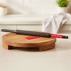 Chakla (23cm) With Sheesham Rolling Pin(35cm)