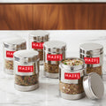 Stainless Steel Mukhwas Container – 300 ML (Set of 6)