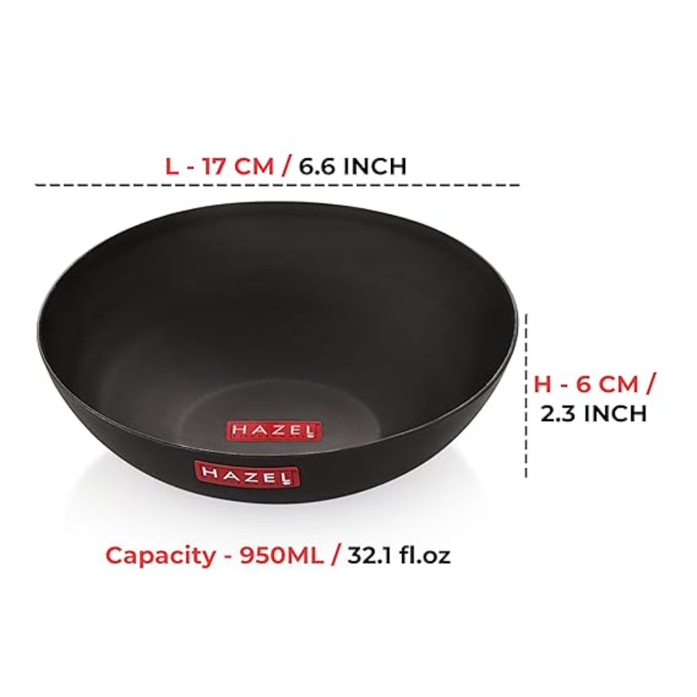 Traditional Iron Tasla (Loha Kadai) – 22 cm, 1750 ML