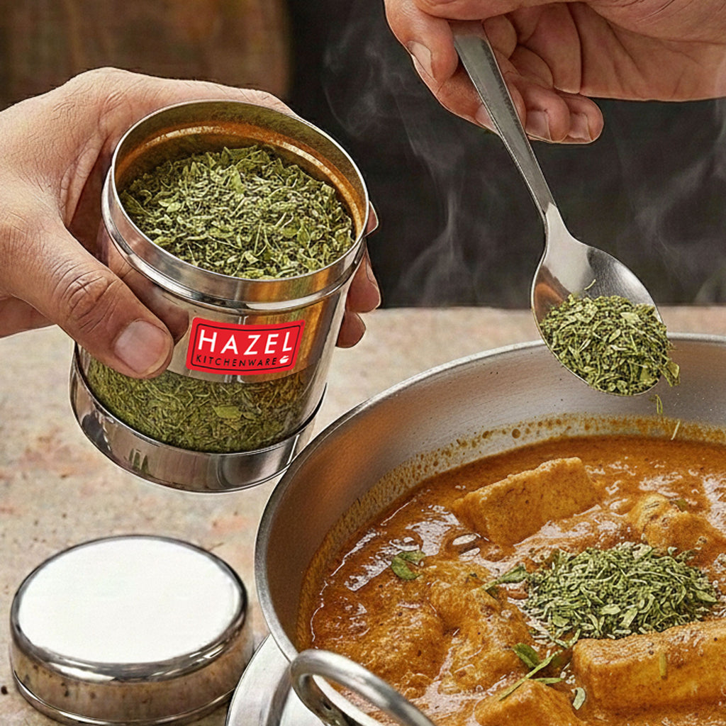 Stainless Steel Mukhwas Container – 300 ML