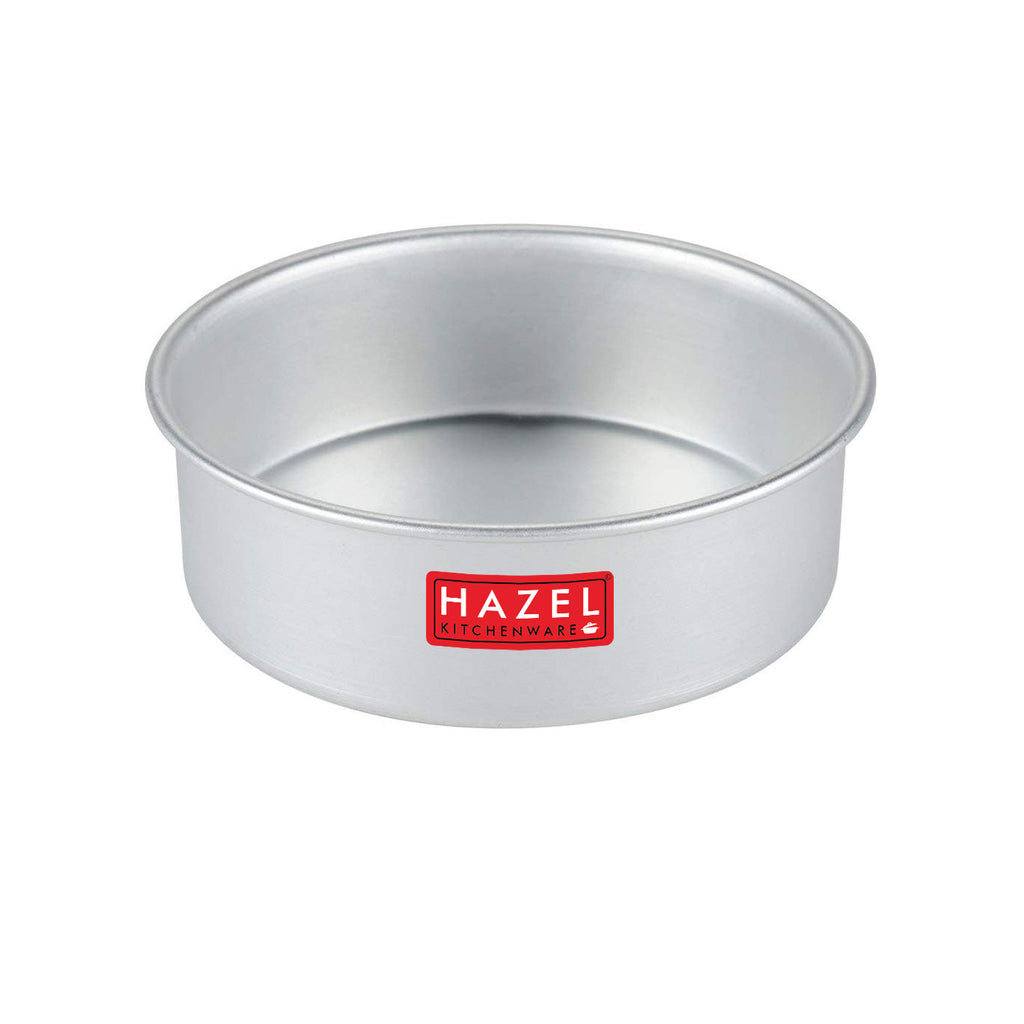 Aluminium Round Shape Cake Mould, 7 Inch