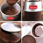 Aluminium Detachable Round Cake Mould with Removable Base