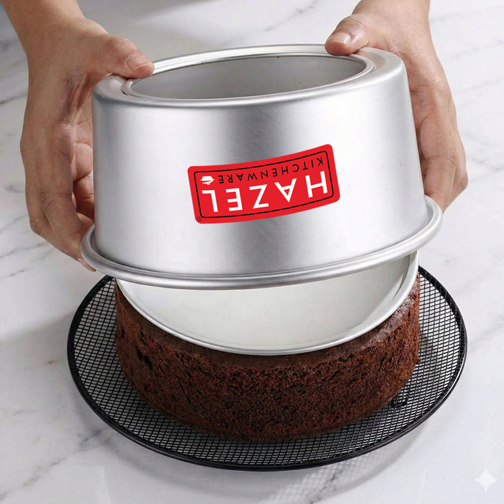 Aluminium Detachable Round Cake Mould with Removable Base