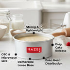Aluminium Detachable Round Cake Mould with Removable Base