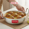 Aluminium Induction Base Kadai 4mm with Handle – 6 L, 28.6cm